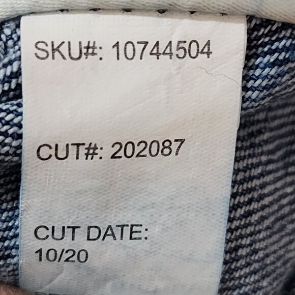 Torrid Light Wash Destructed Denim Trucker Jacket - Picture 7 of 7